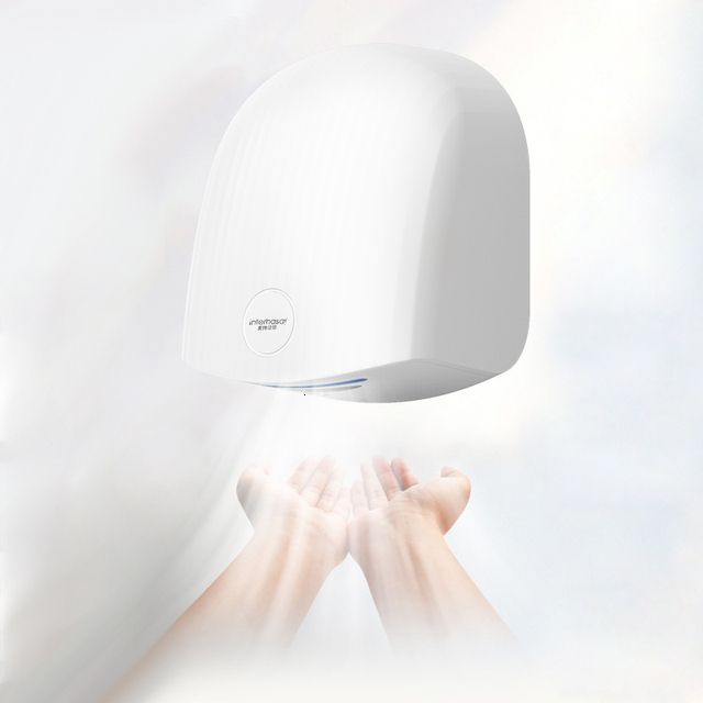 White Hand Dryer110v-Eu