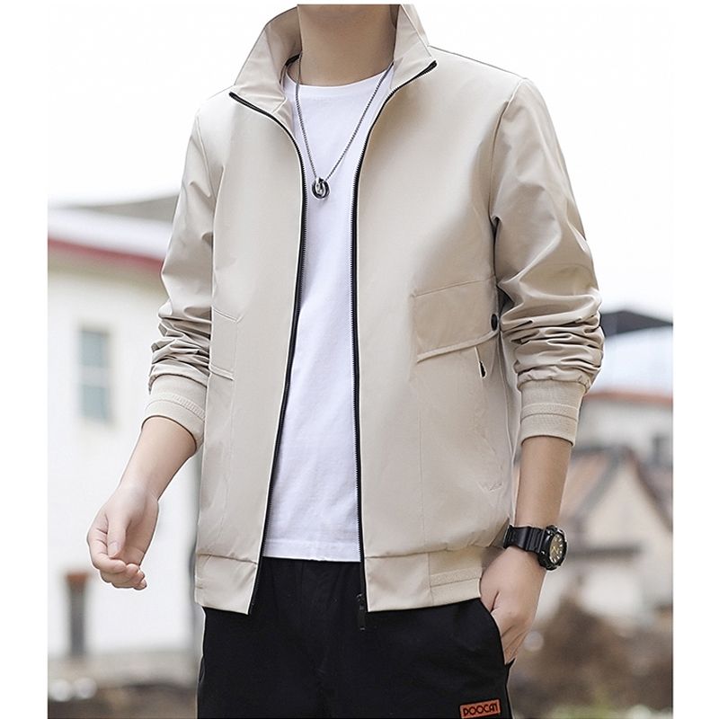 Khaki-Jacke