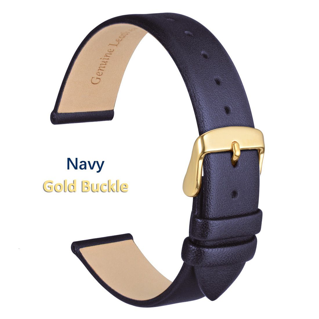 Navy Blue-Gold-8mm