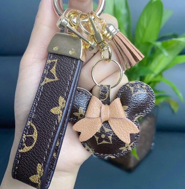 Designer Flower Bag Charm Keychain Wallet Purse Pendant With Coin Holder  And Trinket Mini Coin Charm Bucket Bag Accessory From Boutique6868, $8.21