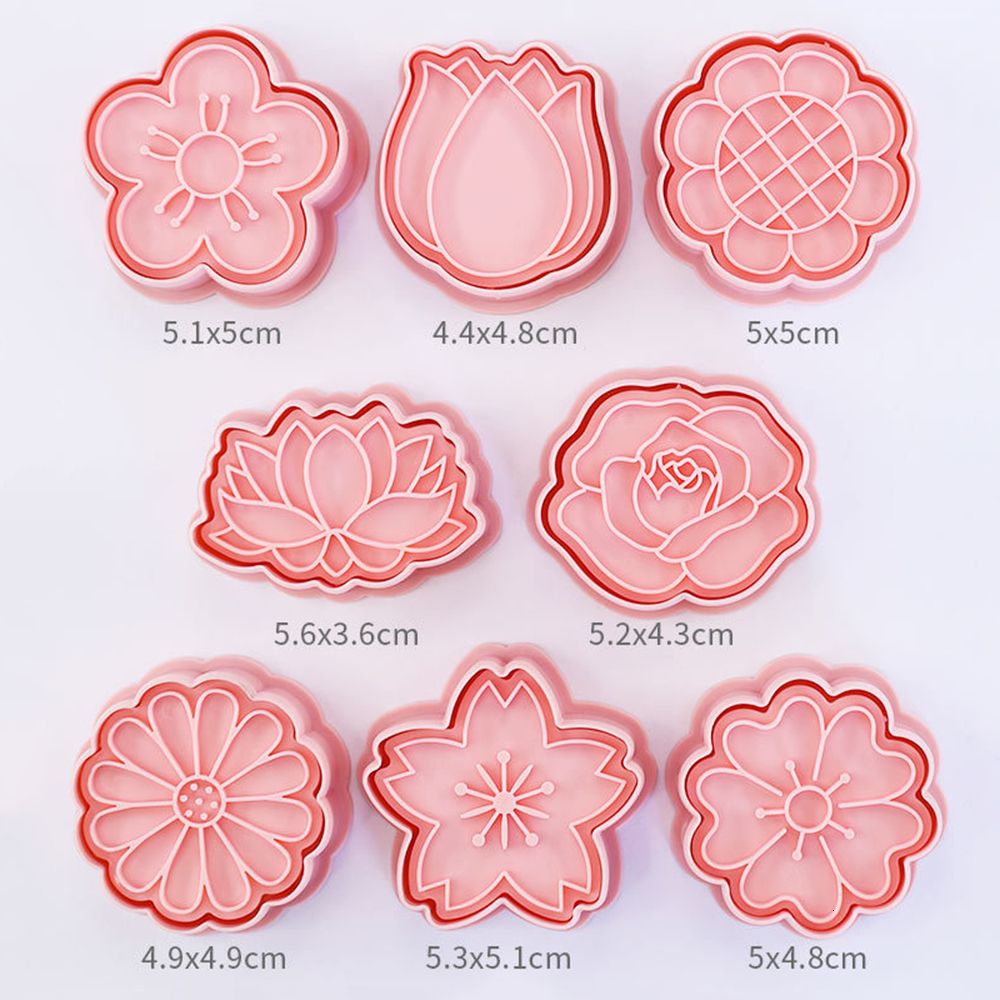 8pcs Flower.