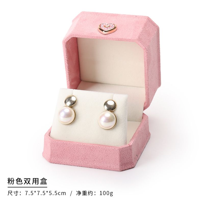 pink earring box