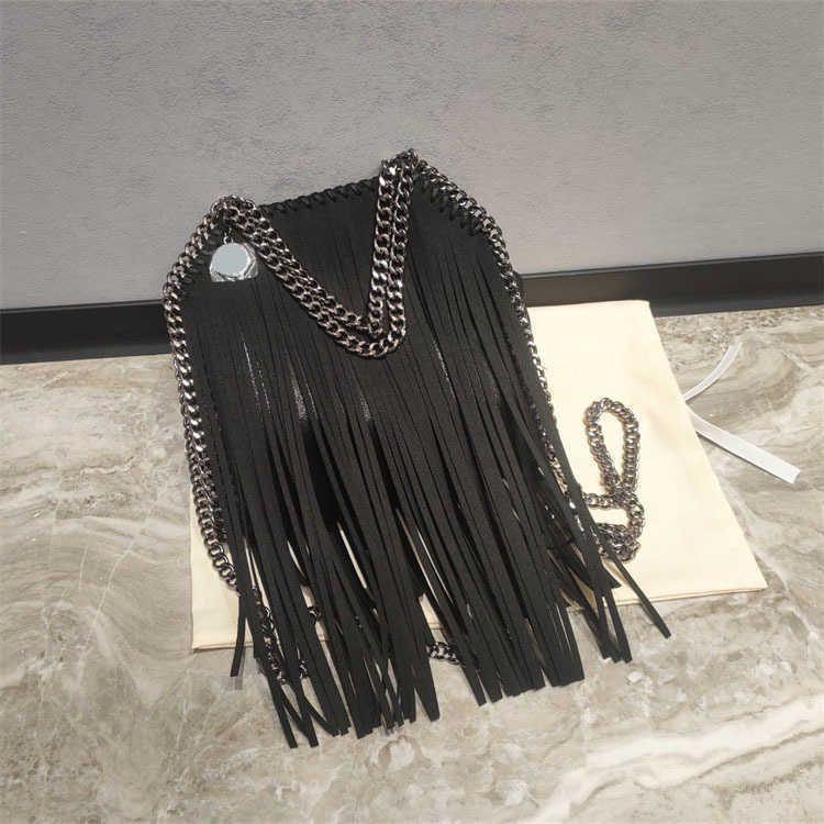 Stel Tassels Bag Women Chain Desogner Bag Fashionable And Advanced Sense  Small Crowd Bag Crossbody Handbag 230915 From Vipbagbag666, $113.38