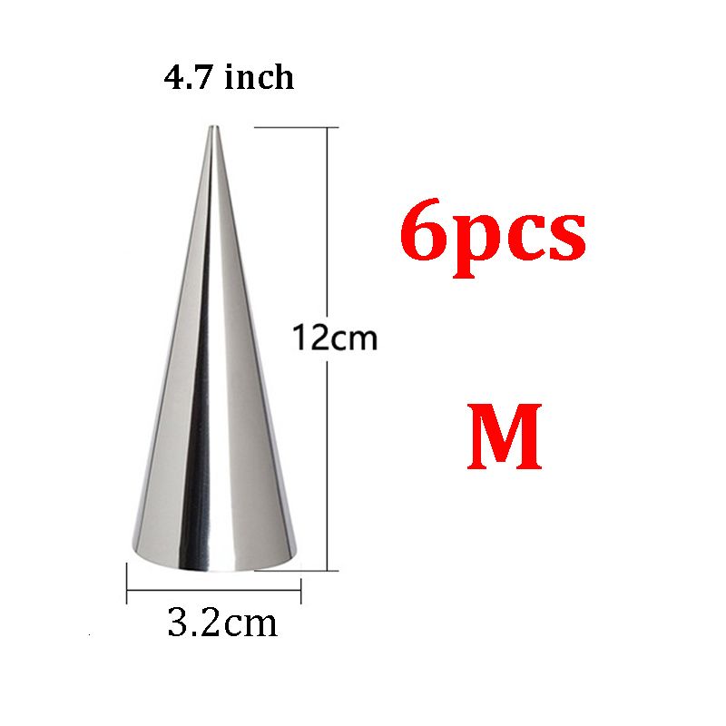 6pcs Conical m