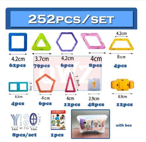 252pcs box