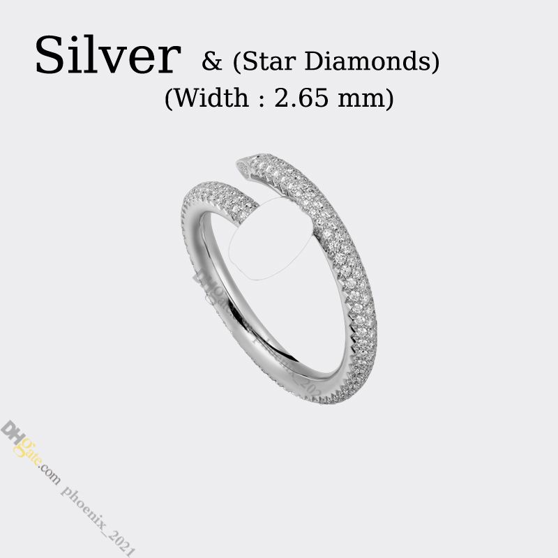 خاتم الفضة -نايل (ستار الماس)