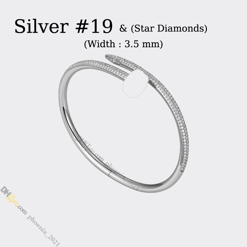 الفضة # 19 (نجم الأظافر الماس)