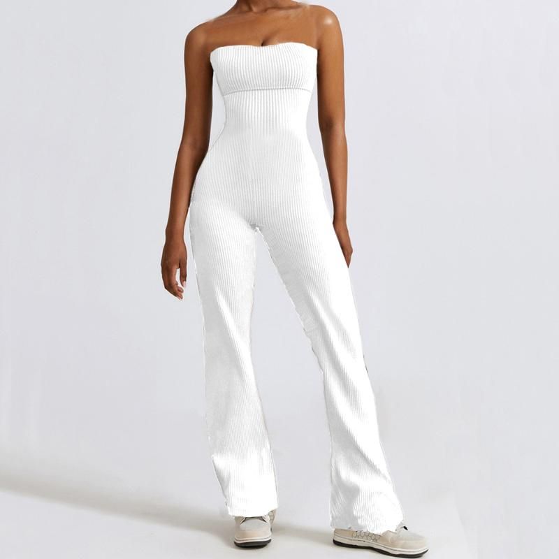 white jumpsuit