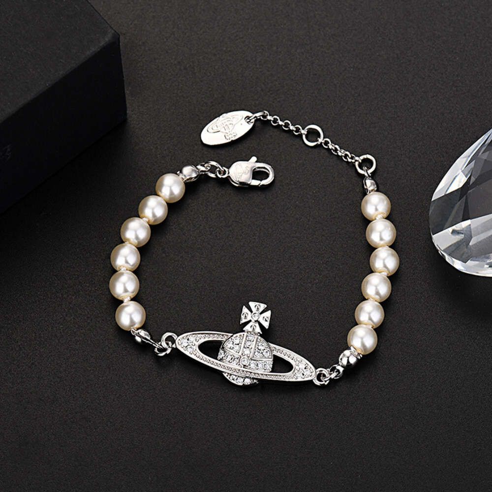 Bracelet Perle Saturne (argent)