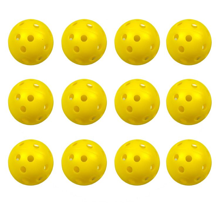 12pcs Yellow Balls