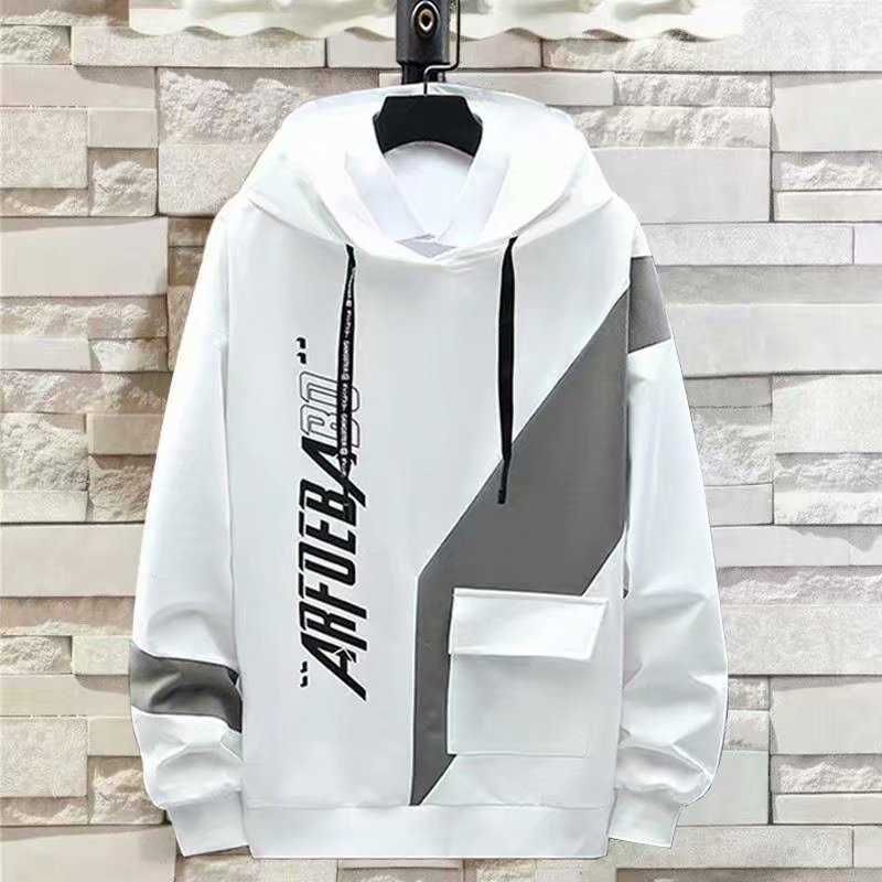 White w stylu pullover