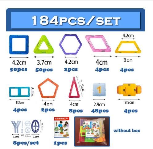 184pcs bag