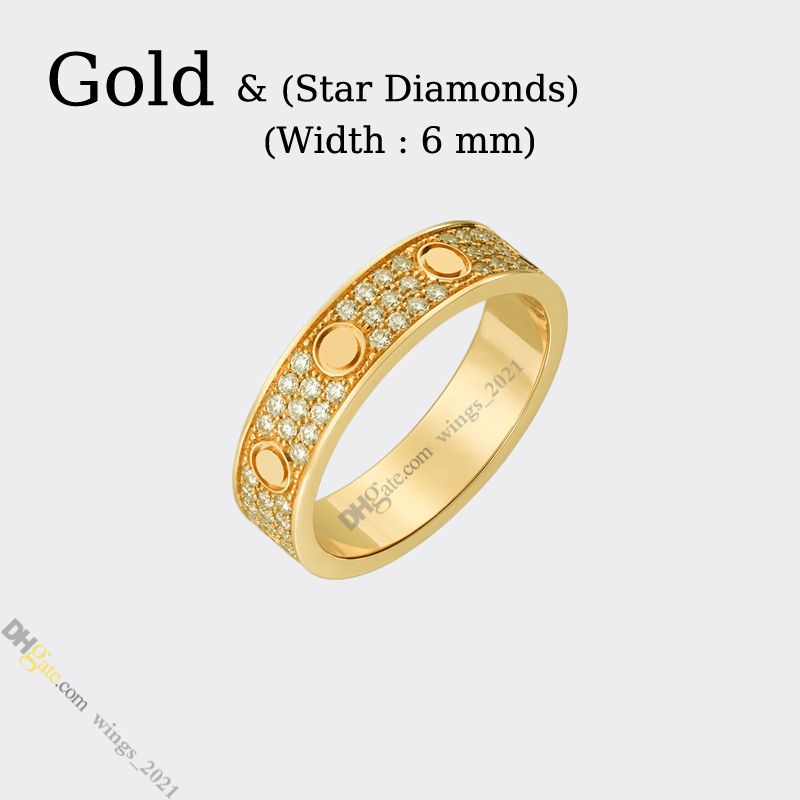 Gold (6mm)-Star Diamond