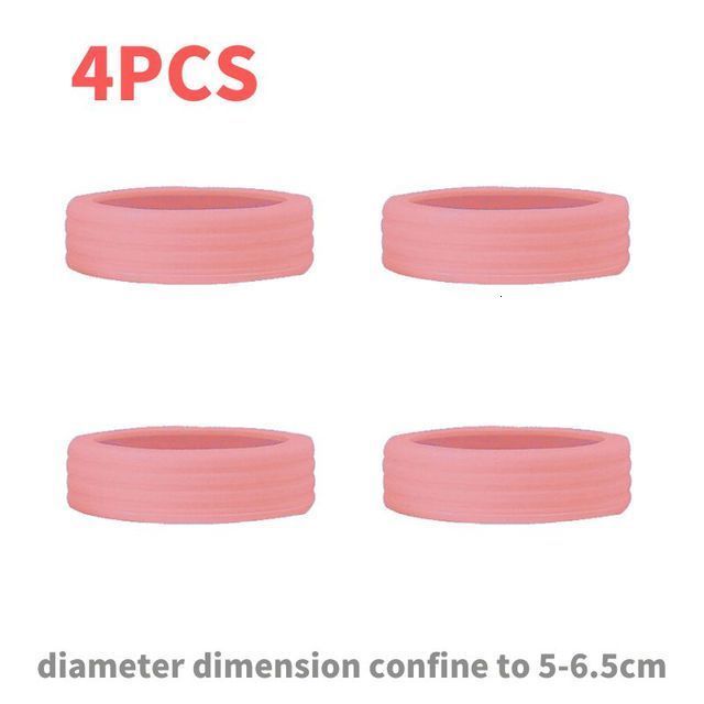 4 pièces Rose