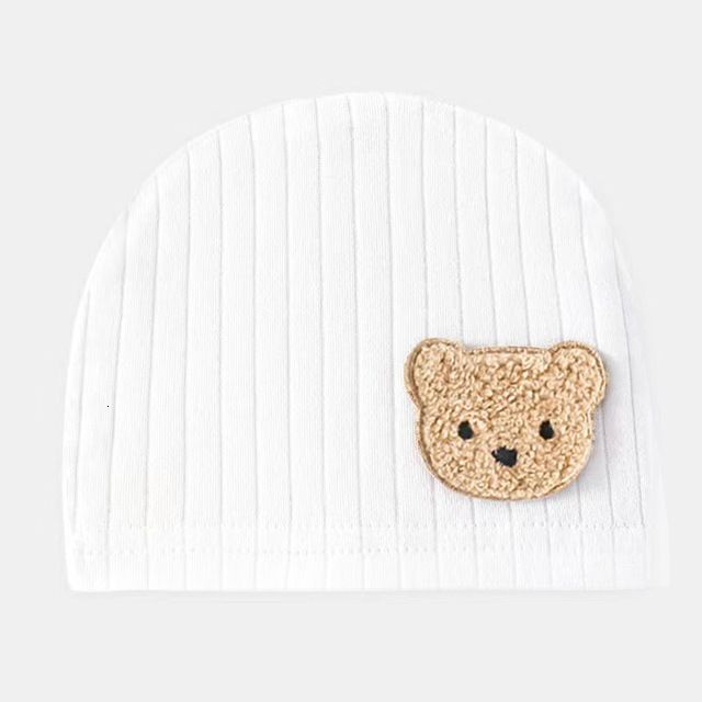 bear white hat