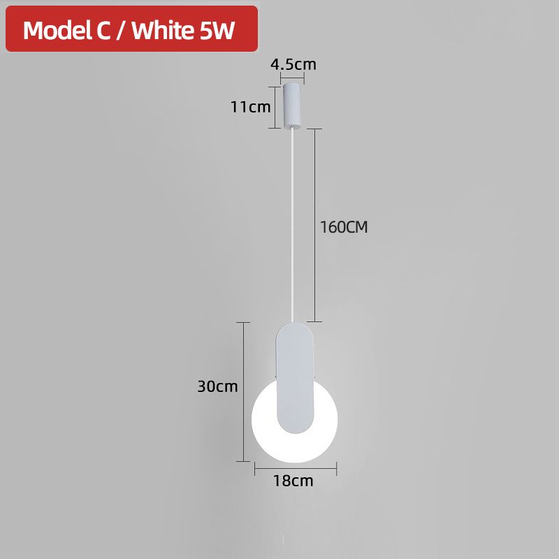 Varmt ljus 3000k modell c vit