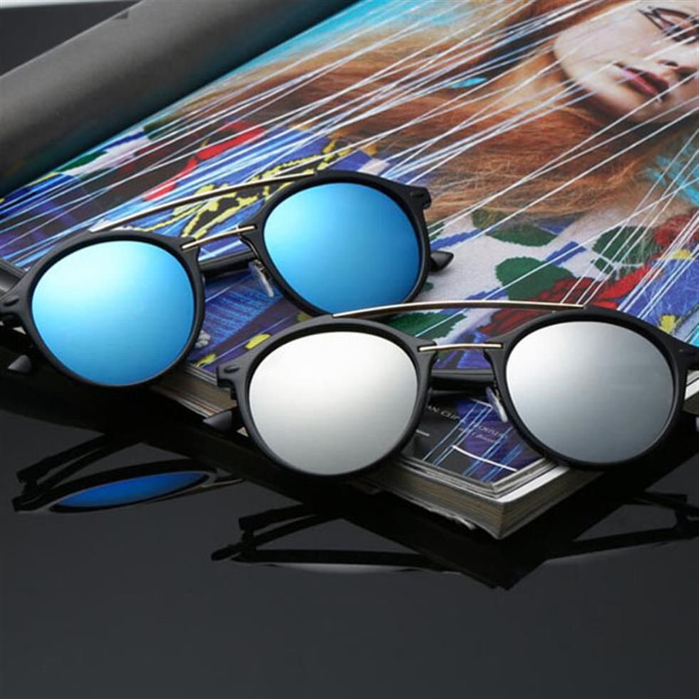 2022 New Style Oversized Round Sunglasses For Women Double Bridge Vintage  Patchwork Gradient Sun Glasses Men Chic Eyewear Uv400