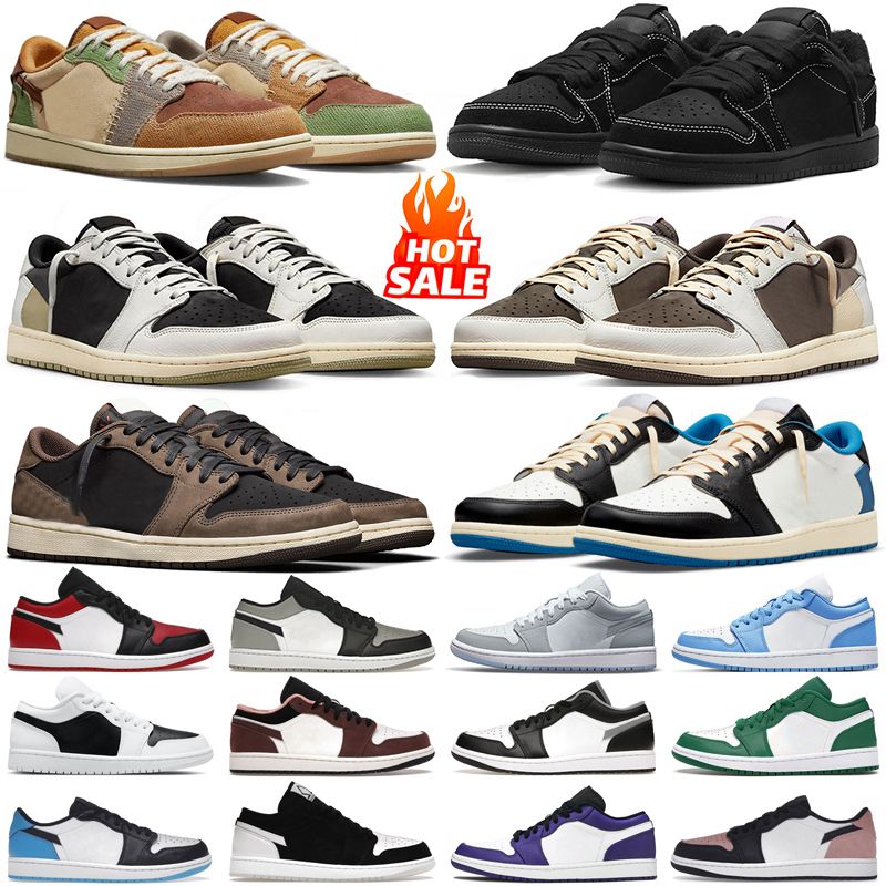 Jumpman 1 Low Basketball Shoes Men Women 1s Olive Black Phantom Reverse  Mocha Panda Wolf Grey Shadow Bred Black Toe Cement Mens Trainers Outdoor  Sports Sneakers From Wholesaleshoes2016, $20.38