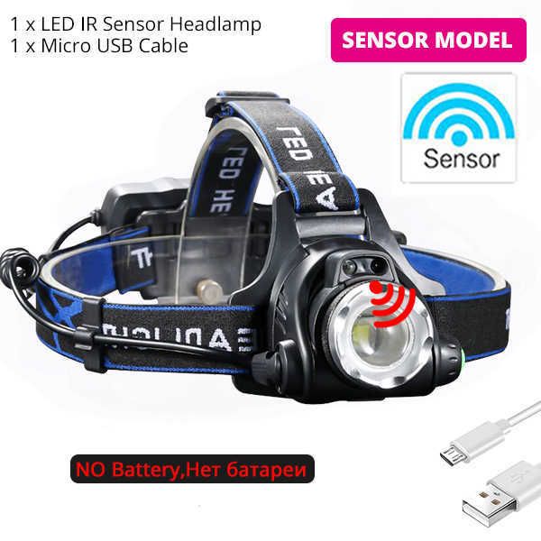 T6 Sensor No Battery-Zoom Headlamp