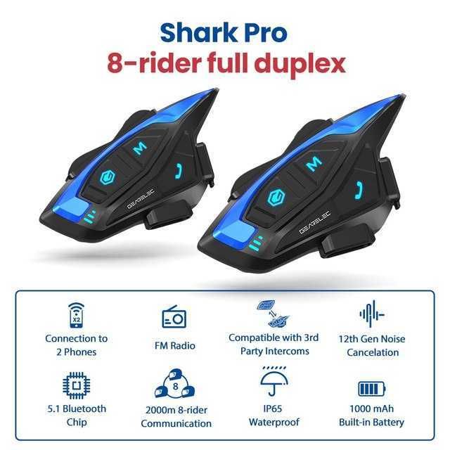 2PC Sharkpor 8riders