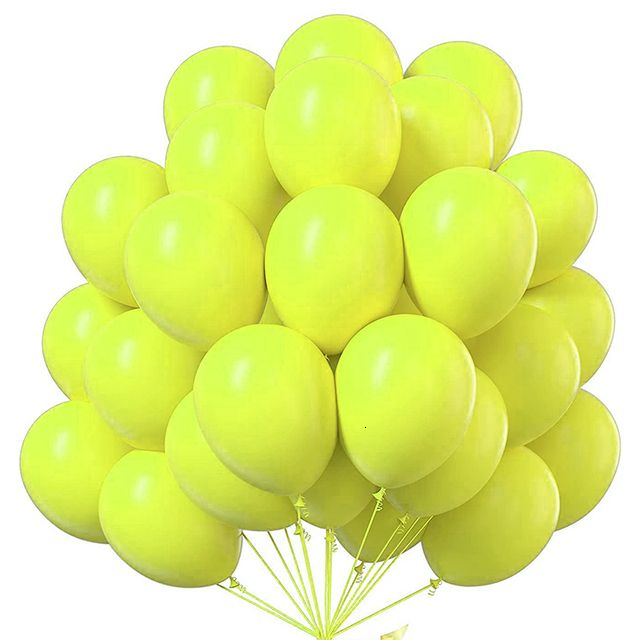 Jaune-10inch-10pcs