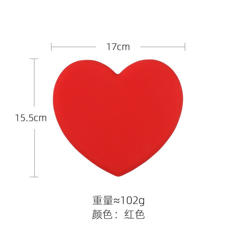 Czerwone serce 17x15,5 cm