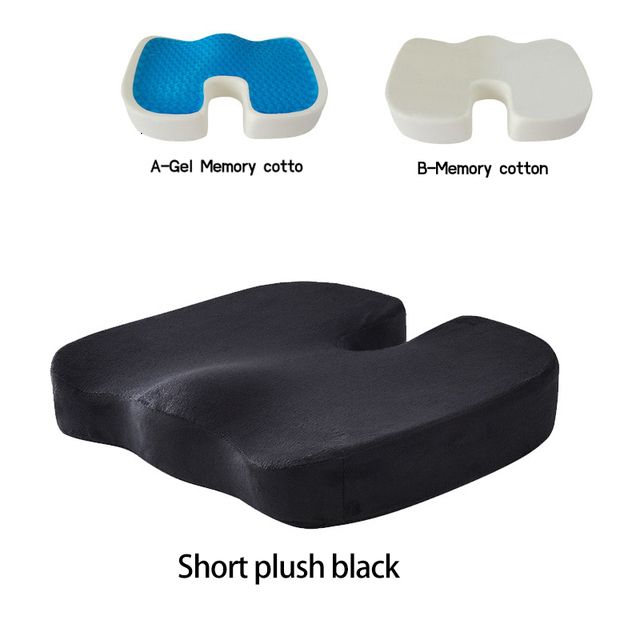 short plush black