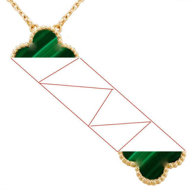 collier en argent fritillaire verte