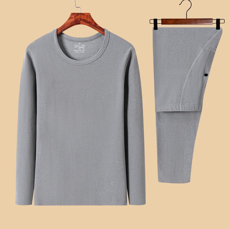 Round neck gray