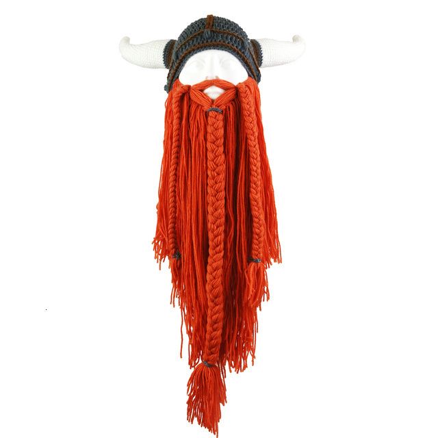 Hat And Orange Beard-l 58-60cm