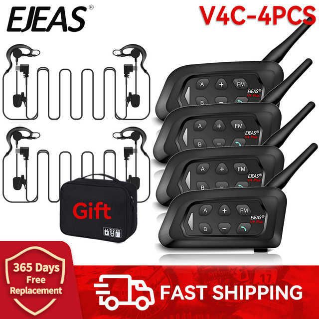 4PCS V4Cイヤホン1