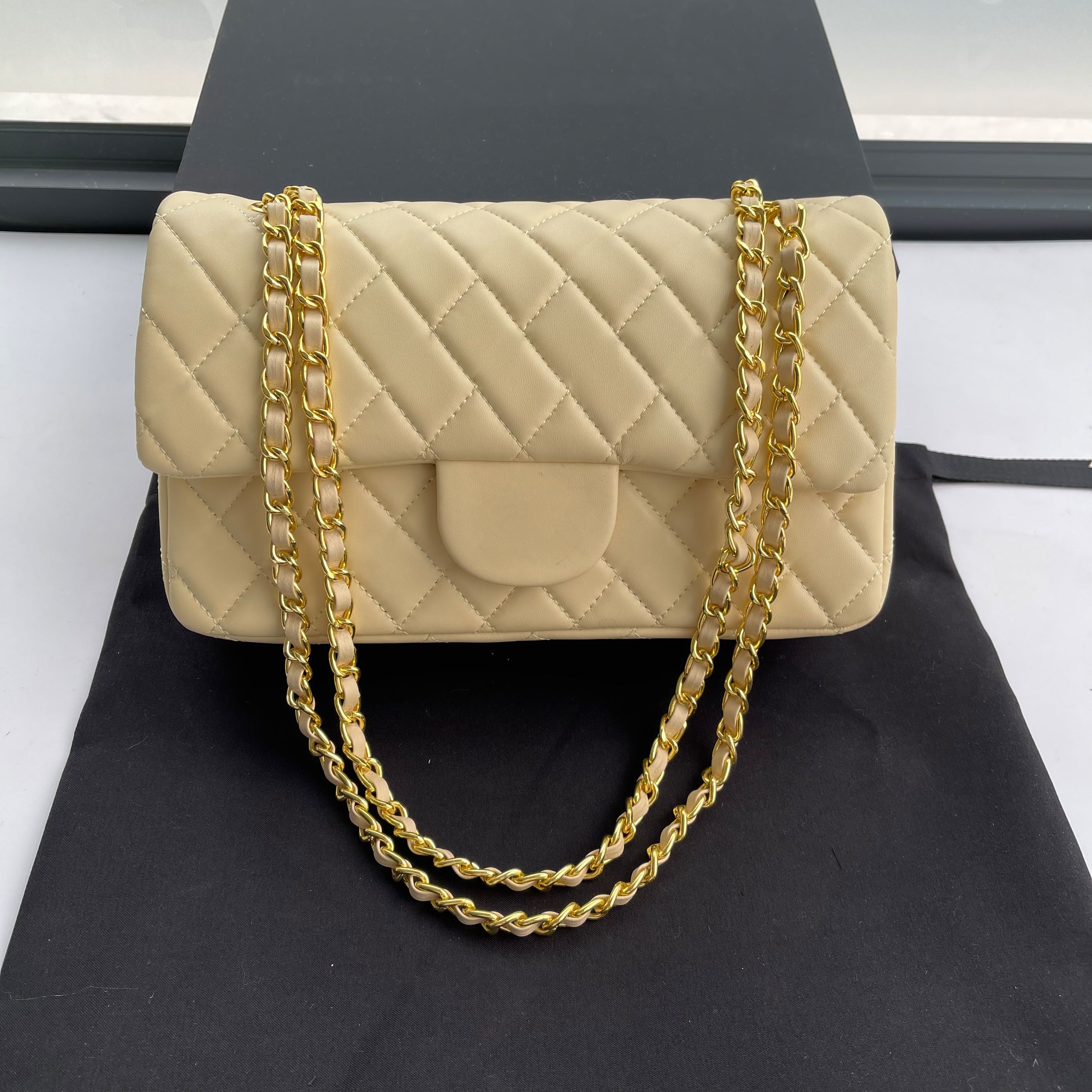 CF-Khaki gold chain