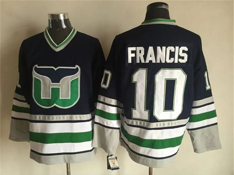Whalers #5 Ulf Samuelsson Green CCM Throwback Stitched NHL Jersey