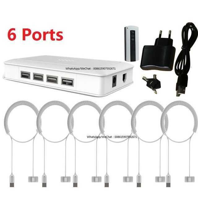 Câble autocollant à 6 ports