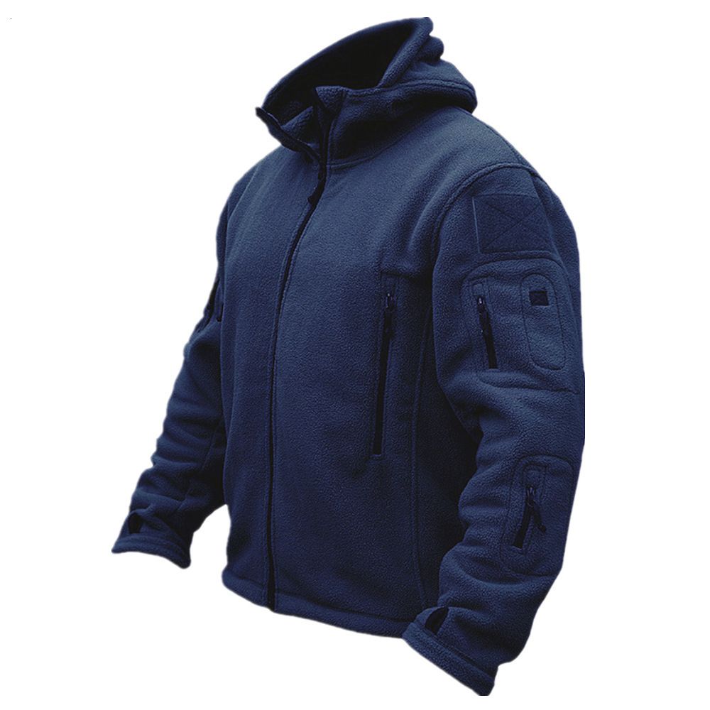 blaue Jacke