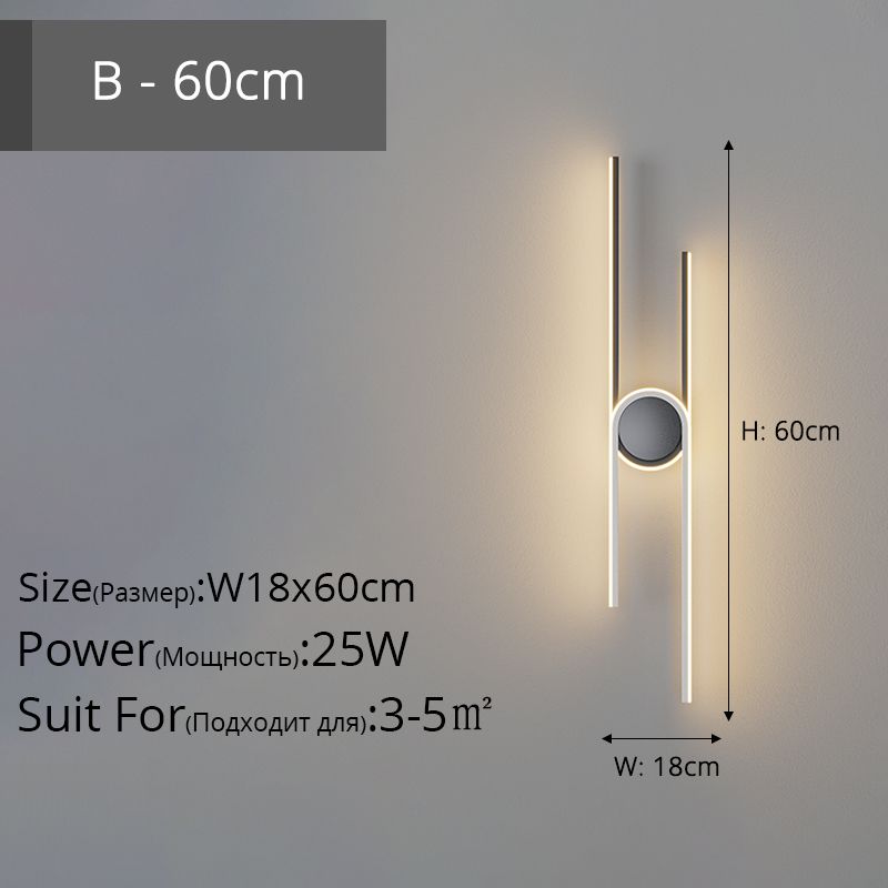 monochromatic light B Style 60x18