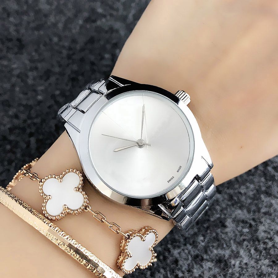 Woman silver white