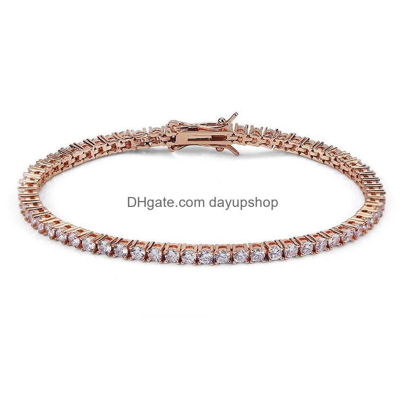 3Mm 7Inches Rose Gold Color