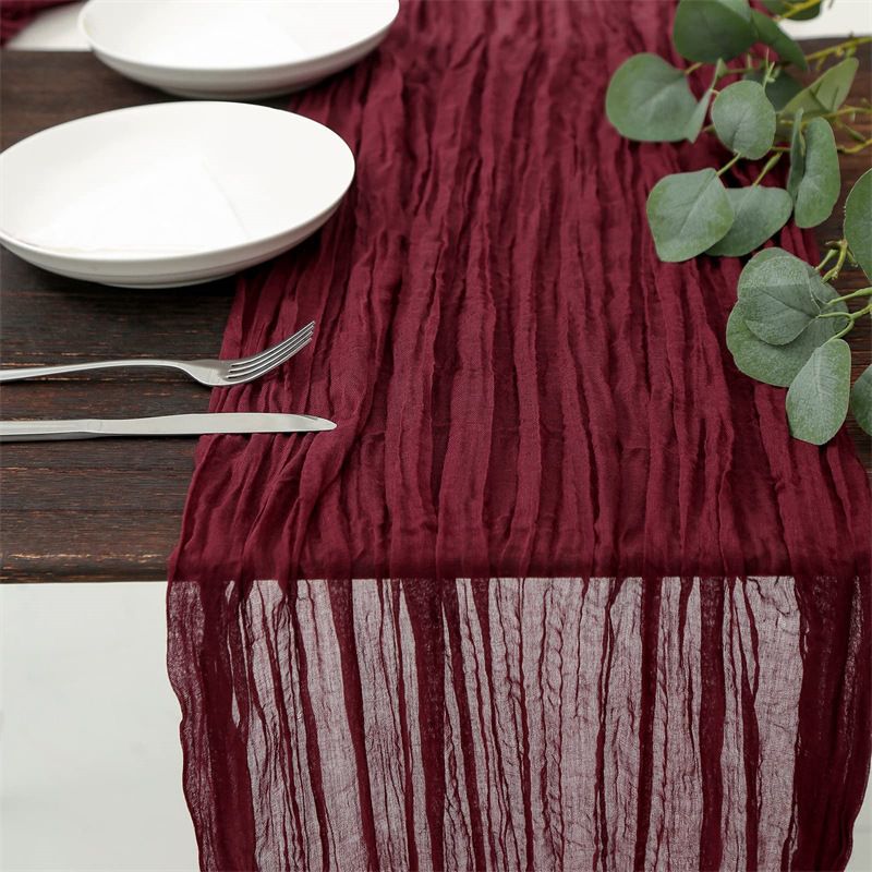 Deep Red-10PCS-90x300cm