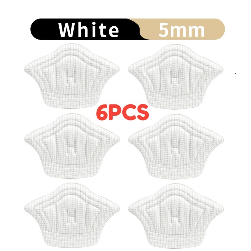 Blanc-5mm 3 paires