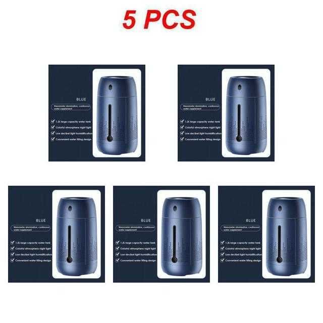 bleu 5pcs