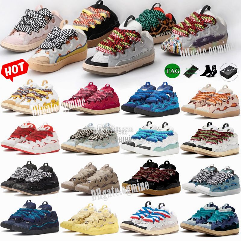 2019 Channel Runners Leather White Sneakers Luxury Brands Lace Up Tie Flat  Trainer Men Women Casual Platform ShoesChanel From Shanghai88888888,  $139.9