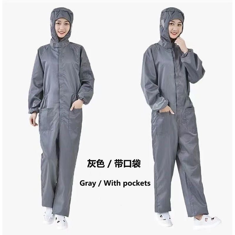 Gray with Pockets-5XL