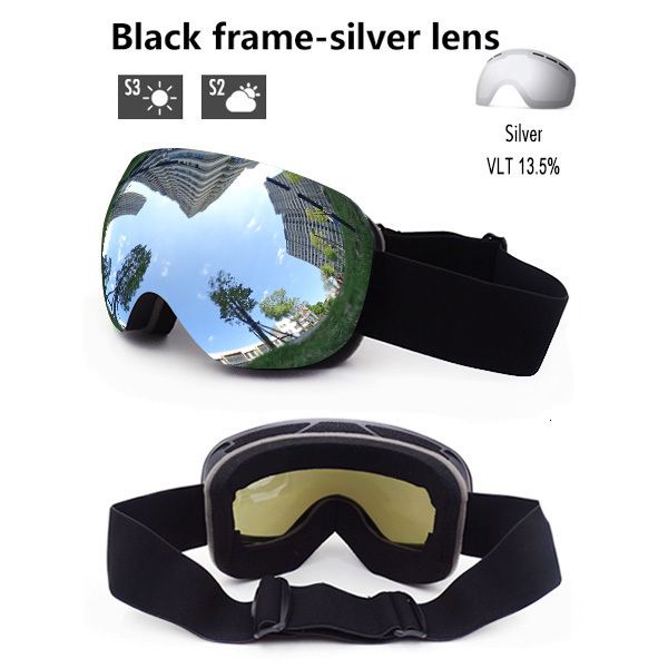 Black -silver Lens