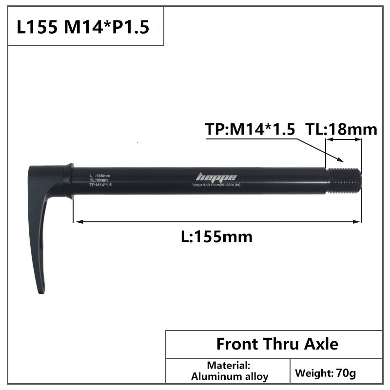 L155 M14x1.5 Tl18