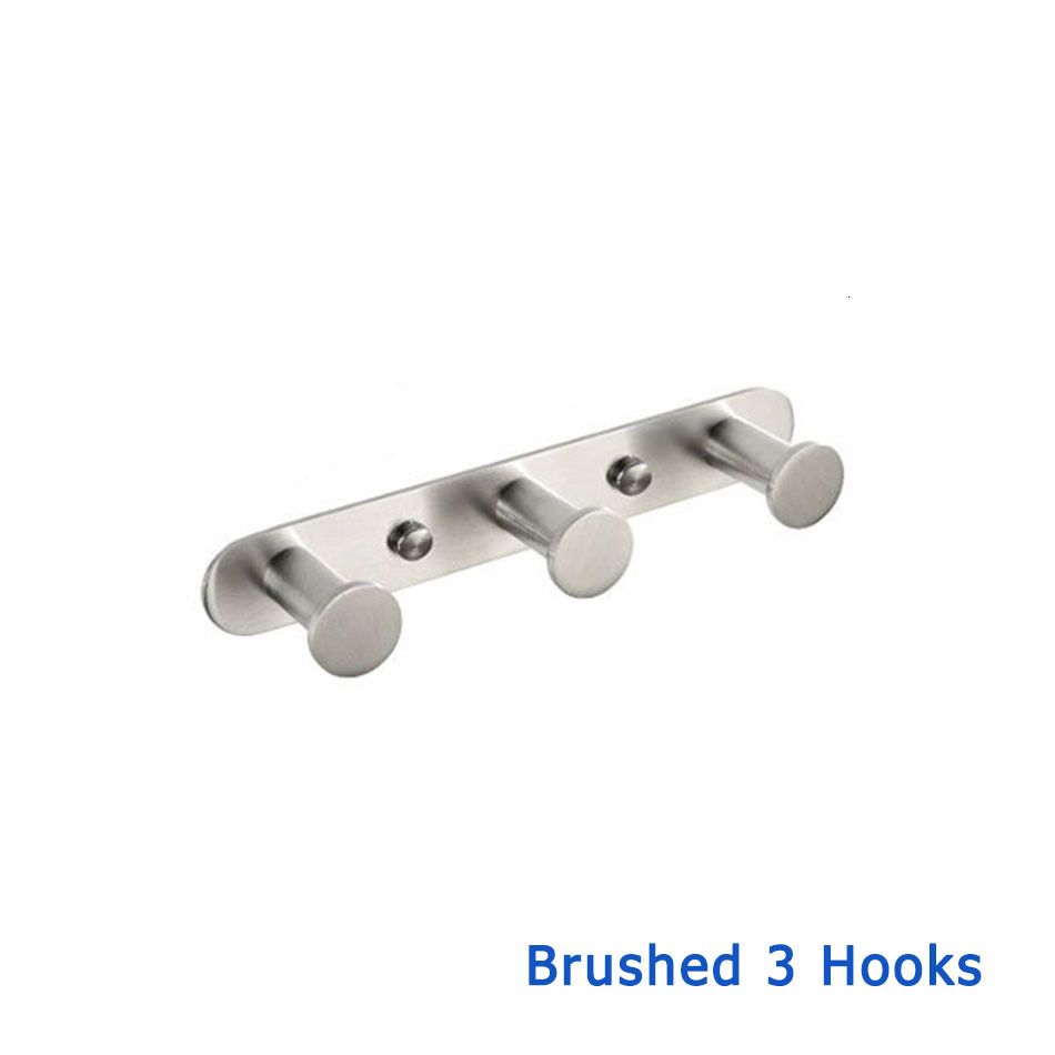 Brushed 3 Hooks