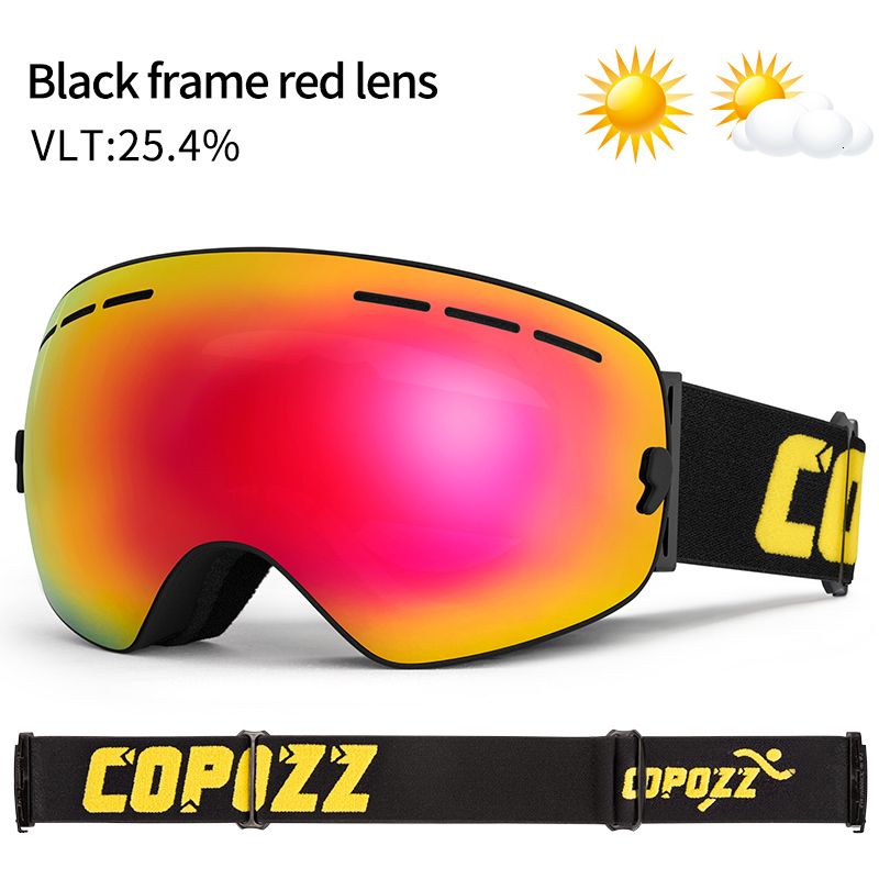 Black Frame Red Lens