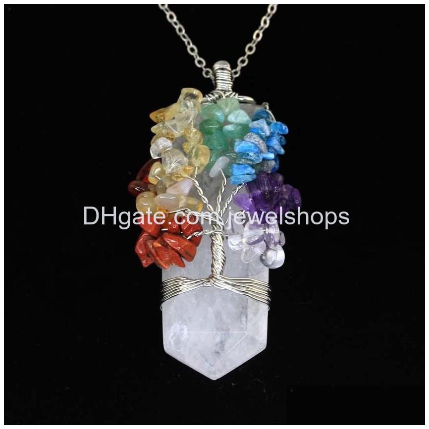 White Crystal+Seven Chakra