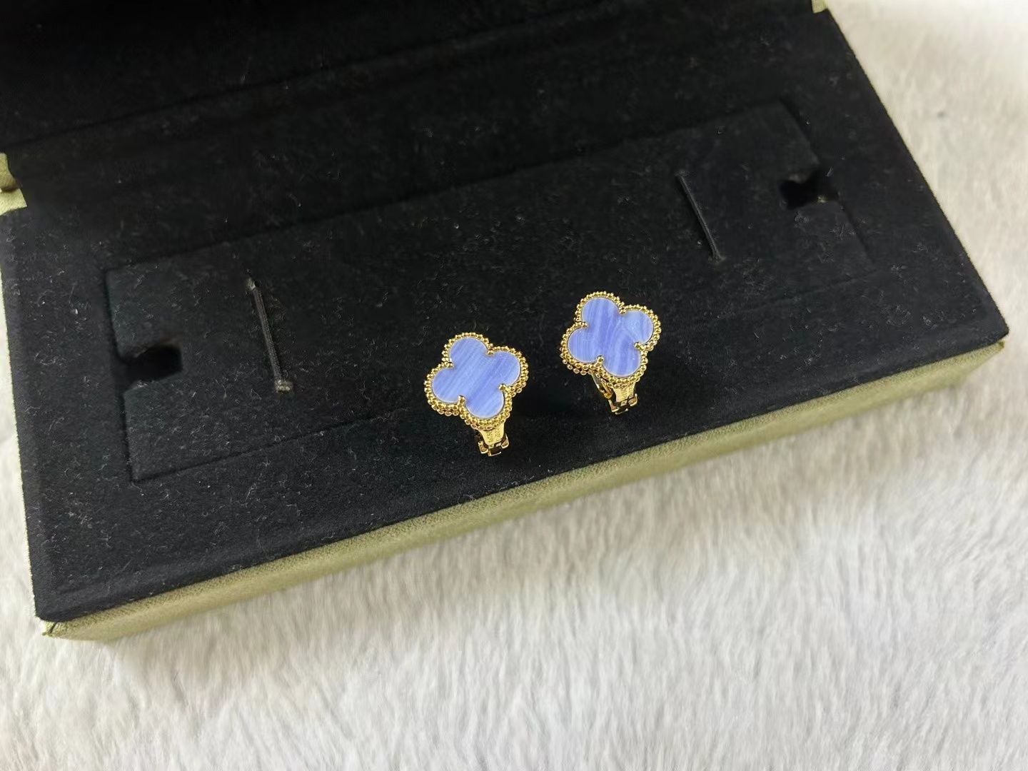 gold clip earrings