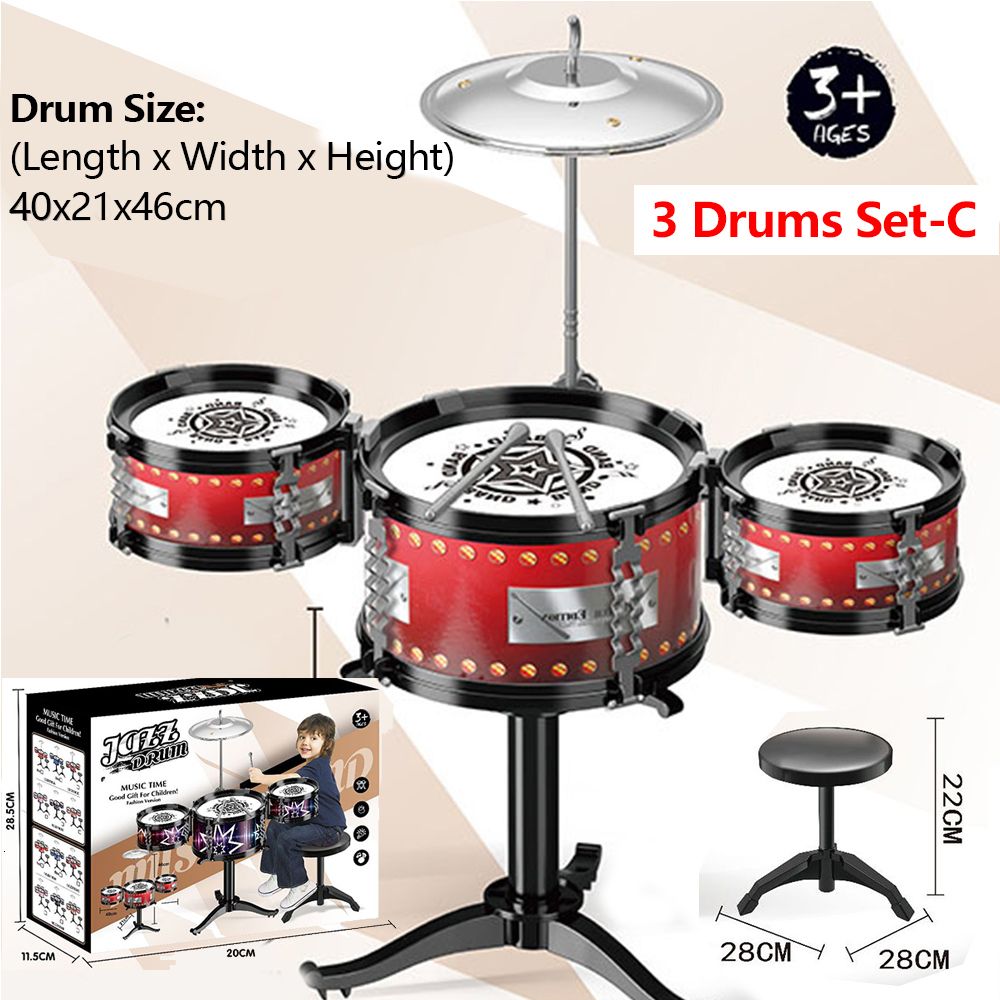 3 Drums Set-c